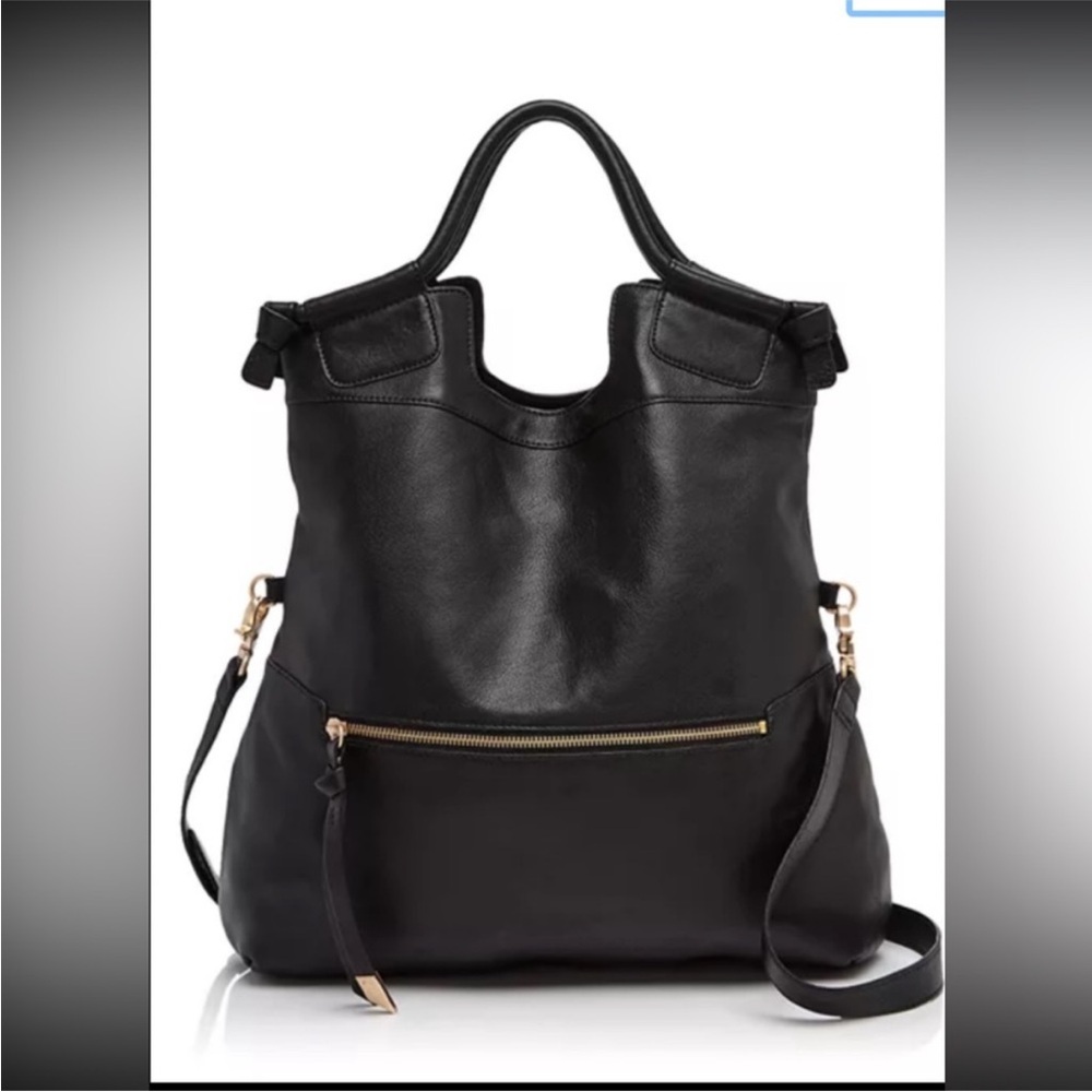 Foley and Corinna black Leather cross-body bag